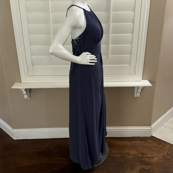 Azazie Bonnie Allure Maxi Dress Stormy - Picture 4 of 11